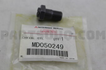 MD050249 CHKVAL,CYL BLOCK PSTN LUBR