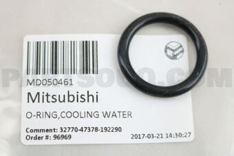 MD050461 O-RING,COOLING WATER