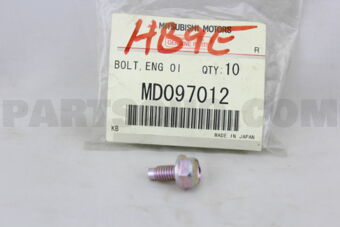 MD097012 BOLT,ENG OIL PAN