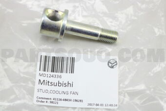 MD124336 STUD,COOLING FAN
