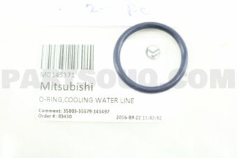 MD145371 O-RING,COOLING WATER LINE