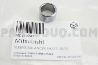 MD149743 SLEEVE,BALANCER SHAFT GEAR