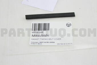 MD187648 GASKET,TIMING BELT COVER