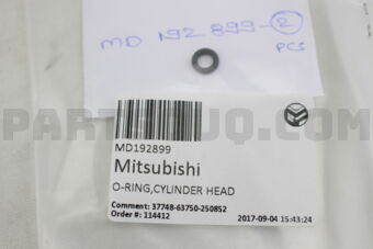 MD192899 O-RING,CYLINDER HEAD