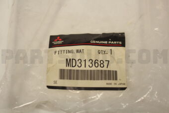 MD313687 Mitsubishi FITTING,WATER INLET HOS
