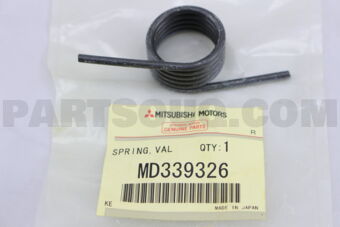 MD339326 SPRING,VAL TMG BELT TNSNR