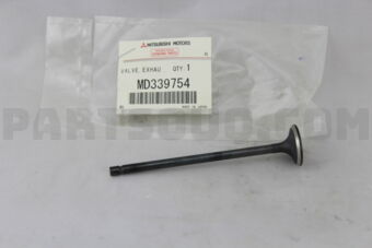 MD339754 VALVE,EXHAUST