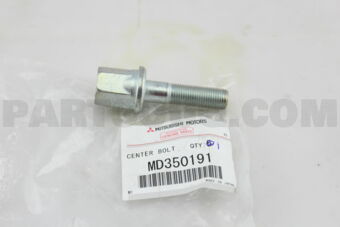 MD350191 CENTER BOLT,CRANKSHAFT PUL