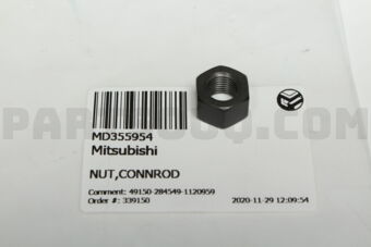 MD355954 NUT,CONNROD