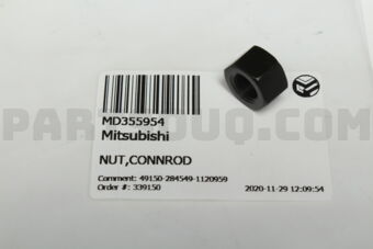 MD355954 NUT,CONNROD