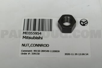 MD355954 NUT,CONNROD