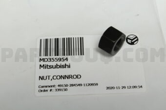 MD355954 NUT,CONNROD
