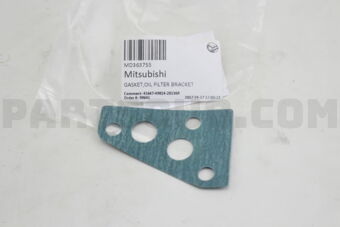 MD363755 GASKET,OIL FILTER BRACKET