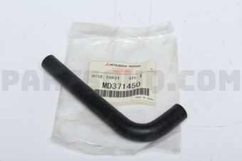 MD371450 HOSE,THROT BODY WATER RTN