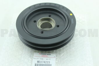 MD374223 PULLEY,CRANKSHAFT