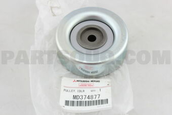 MD374877 PULLEY,P/S OIL PUMP IDLER