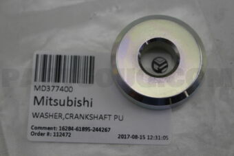 MD377400 WASHER,CRANKSHAFT PU