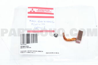 MD607556 BRUSH,STARTER