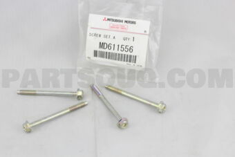 MD611556 SCREW SET,ALTERNATOR INR