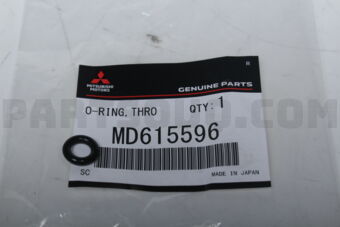 MD615596 O-RING,THROTTLE BODY IN