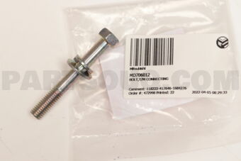 MD706012 BOLT,T/M CONNECTING