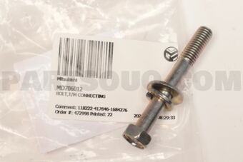 MD706012 BOLT,T/M CONNECTING