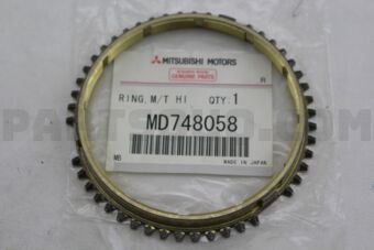 MD748058 RING,M/T HIGH SPD GR SYNCH