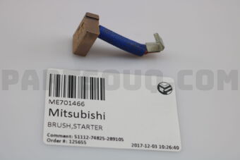 ME701466 Mitsubishi BRUSH,STARTER