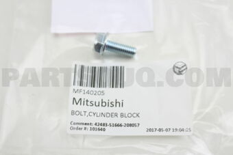 MF140205 BOLT,CYLINDER BLOCK