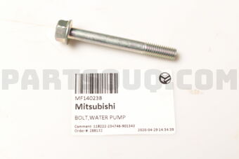 MF140238 BOLT,WATER PUMP