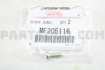 MF205116 SCREW,SUNVISOR