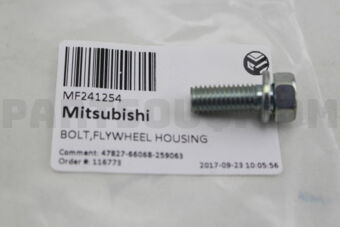 MF241254 BOLT,FLYWHEEL HOUSING