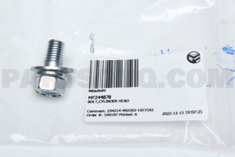 MF244878 BOLT,CYLINDER HEAD
