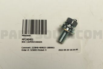 MF245451 BOLT,SUPERCHARGER