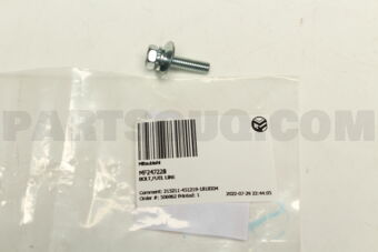 MF247228 BOLT,FUEL LINE