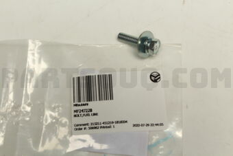MF247228 BOLT,FUEL LINE