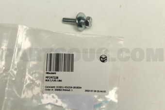 MF247228 BOLT,FUEL LINE