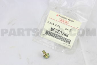 MF350768 SCREW,FUEL FILLER LID PANE