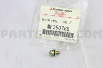 MF350768 SCREW,FUEL FILLER LID PANE