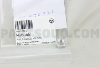 MF430726 NUT,FLYWHEEL HOUSING