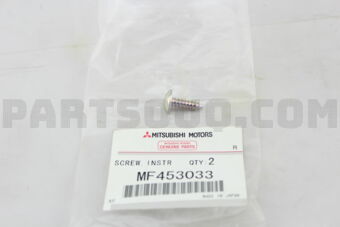 MF453033 SCREW,INSTRUMENT PANEL MET