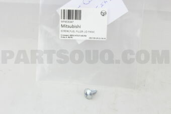 MF453047 SCREW,FUEL FILLER LID PANE