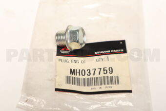 MH037759 Mitsubishi PLUG,ENG OIL PAN
