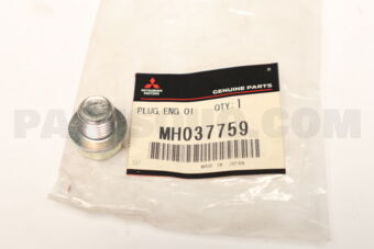 MH037759 Mitsubishi PLUG,ENG OIL PAN