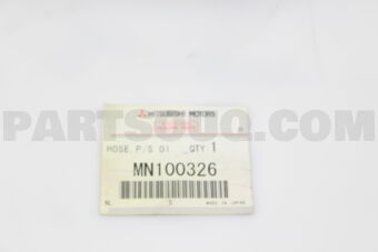 MN100326 HOSE,P/S OIL RETURN
