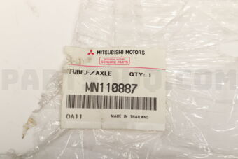 MN110887 TUBE,FR AXLE HOUSING