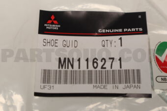 MN116271 Mitsubishi PLATE,RR BRAKE SHOE GUIDE