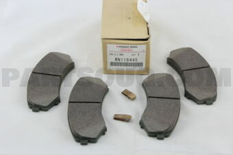 MN116445 PAD SET,FR BRAKE