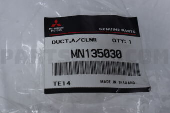 MN135030 Mitsubishi DUCT,A/CLNR TO THROT BODY
