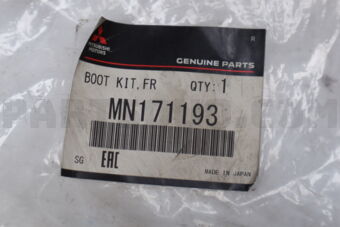 MN171193 Mitsubishi BOOT KIT,FR AXLE JOINT,LH